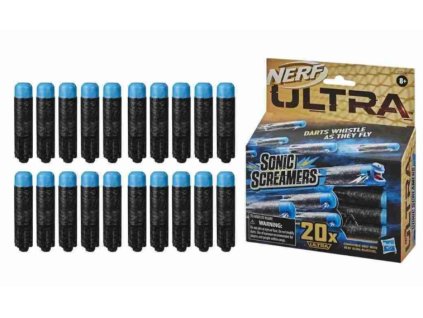 Nerf Ultra Sonic Screamers 20 náhradních šipek Nové