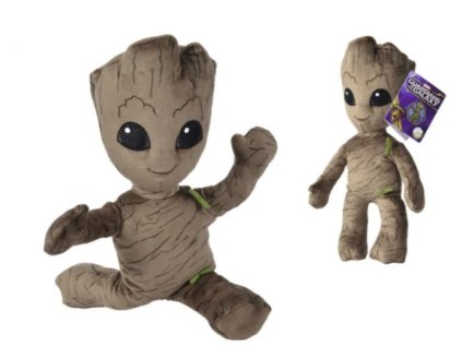 Plyšová hračka Groot polohovatelná 25cm