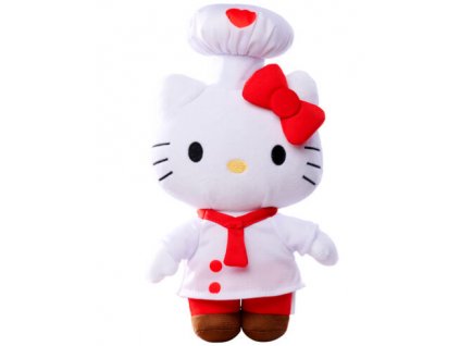 Plyšová hračka Hello Kitty Super Style 20cm kuchařka
