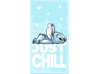 Osuška Lilo a Stitch Just Chill 70x140cm Nové