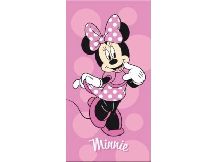 Osuška Disney Minnie růžová 70x140cm Nové