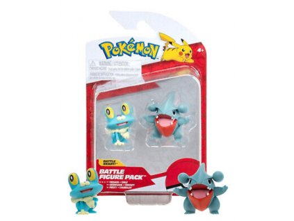 Figurky Pokémon Battle Gible a Froakie