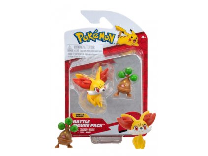 Figurky Pokémon Battle Fennekin a Bonsly