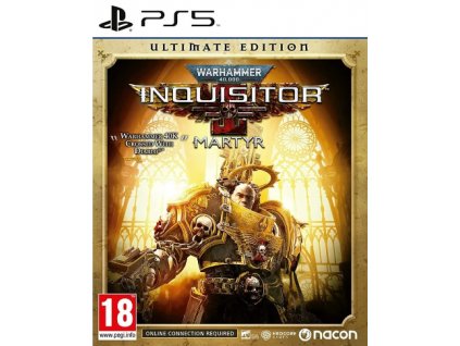 PS5 Warhammer 40000 Inquisitor Martyr Ultimate Edition