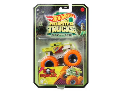 Hot Wheels Monster Trucks Glow In The Dark Bone Shaker