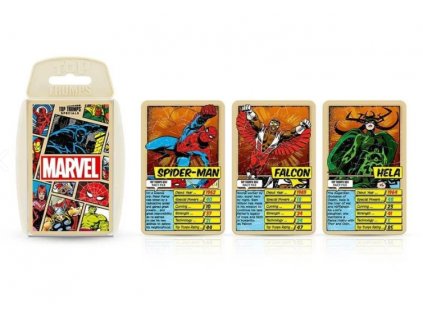 Karetní hra Top Trumps Marvel Comics