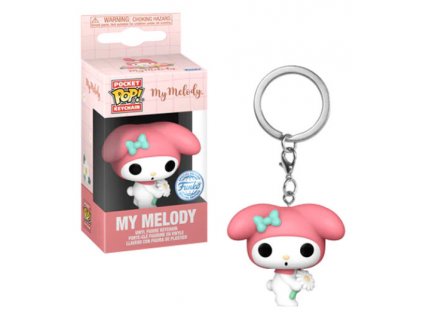 Klíčenka Funko Pocket Pop! Hello Kitty My Melody