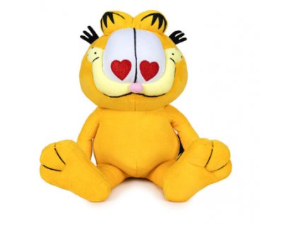 Plyšová hračka Garfield srdce 30cm