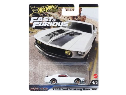 Hot Wheels Premium Fast and Furious 1969 Ford Mustang Boss 302