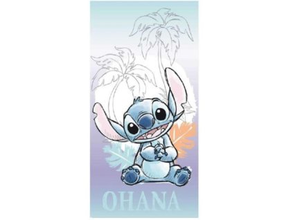 Osuška Disney Stitch Ohana 70x140cm Nové