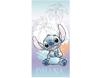 Osuška Disney Stitch Ohana 70x140cm