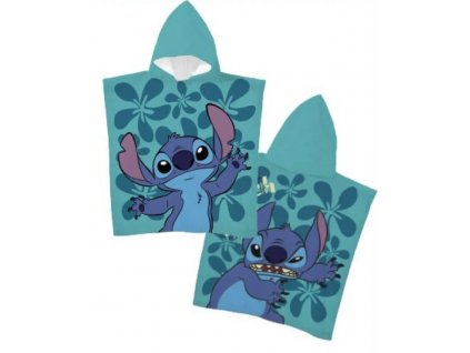 Pončo Disney Lilo a Stitch 55x110cm