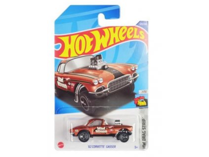 Hot Wheels 62 Corvette Gasser hnědá