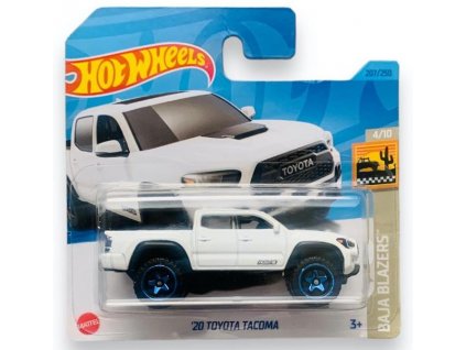 Hot Wheels 20 Toyota Tacoma bílá