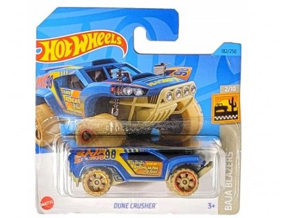 Hot Wheels Dune Crusher modrý