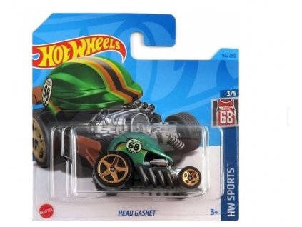 Hot Wheels Head Gasket zelený