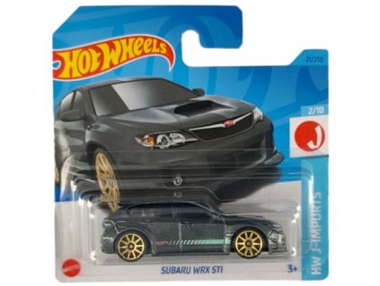 Hot Wheels Subaru WRX STI šedé