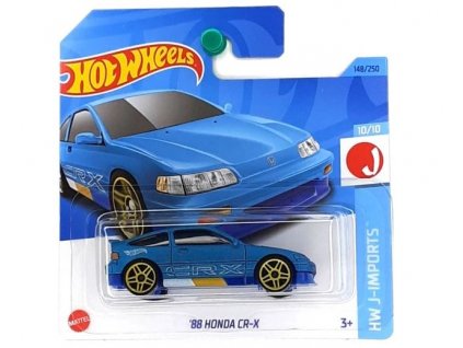 Hot Wheels 88 Honda CR X modrá