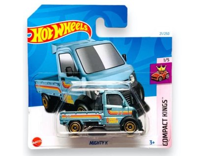 Hot Wheels Mighty K modré