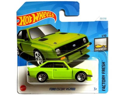 Hot Wheels Ford Escort RS2000 zelený