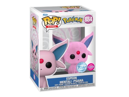 Funko Pop! 884 Pokémon Espeon Flocked