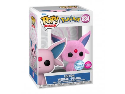 Funko Pop! 884 Pokémon Espeon Flocked