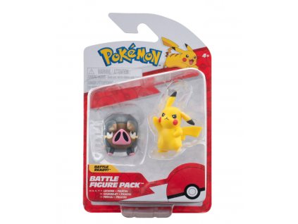 Figurky Pokémon Battle Pikachu a Lechonk 5cm