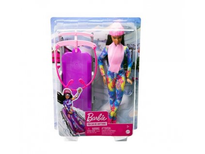 Barbie panenka se sáňkami