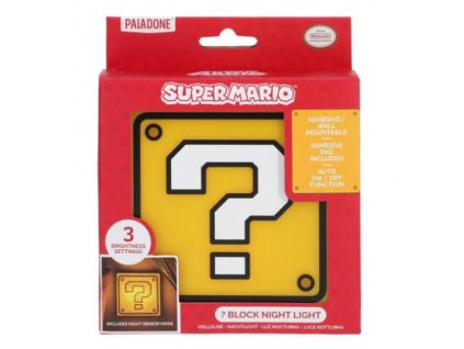 Noční světlo Super Mario Question Block