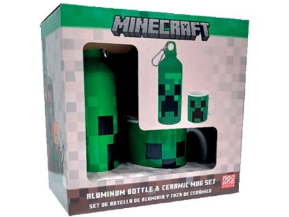 Set láhve a hrnku Minecraft 500ml
