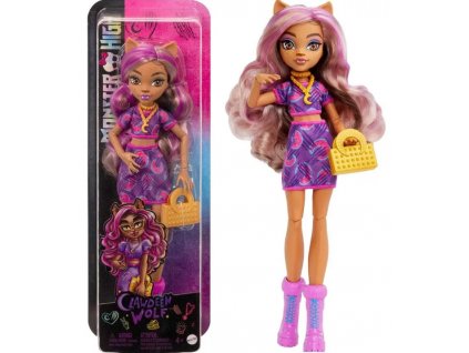 Panenka Monster High Fashion Clawdeen Wolf
