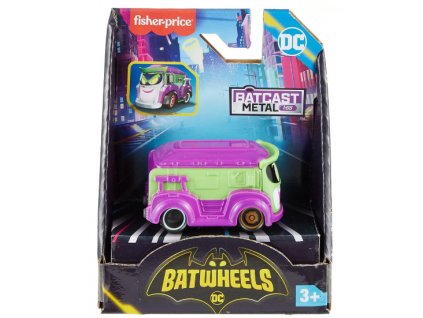 Auto FisherPrice DC Batwheels Prank The Joker Van