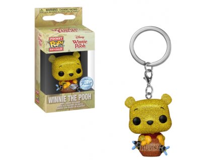 Klíčenka Funko Pocket Pop! Winnie The Pooh Diamond Collection