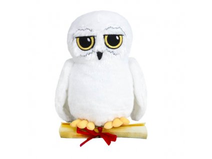 Plyšová hračka Harry Potter Hedvika s dopisem 22cm Nové