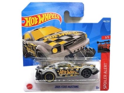 Hot Wheels 2005 Ford Mustang šedý