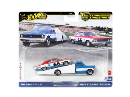 Hot Wheels Premium Car Culture Team Transport 66 Chevelle