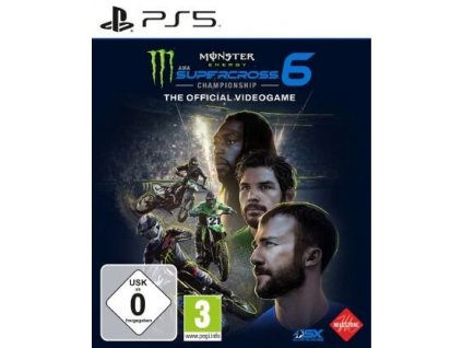 PS5 Monster Energy Supercross 6 The Official Videogame