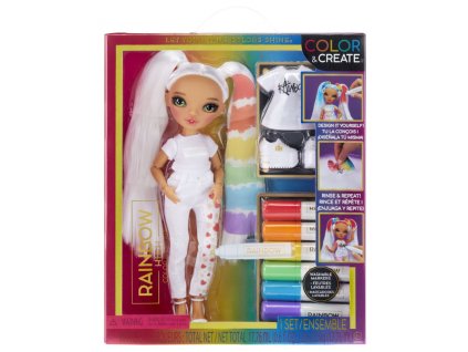 Panenka Rainbow High Fashion Create DIY s culíky Nové