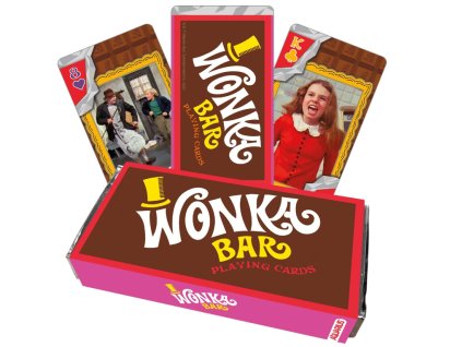 Hrací karty Willy Wonka Bar