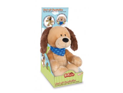 Plyšový pes Barky ohýbací 30cm
