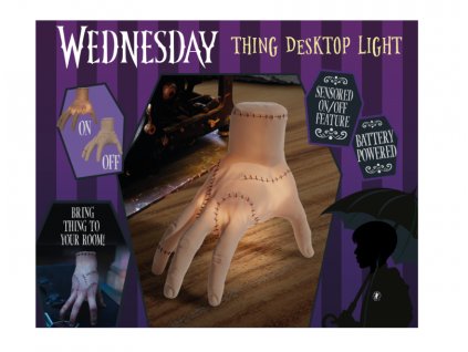 Dekorativní lampa Wednesday Věc 18cm
