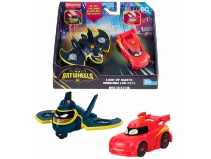 Autíčka FisherPrice Dc Batwheels LightUp