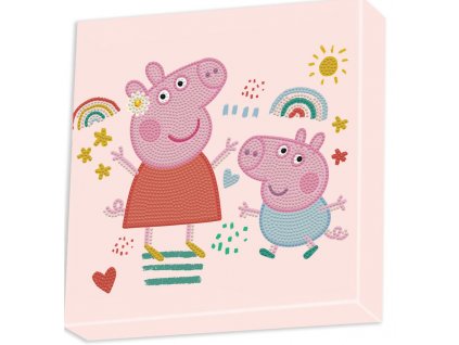 Diamantové malování Dotzies Prasátko Peppa