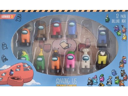 Razítka Among Us 11ks Deluxe Box Nové