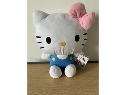 Plyšová hračka Hello Kitty modrá 35cm