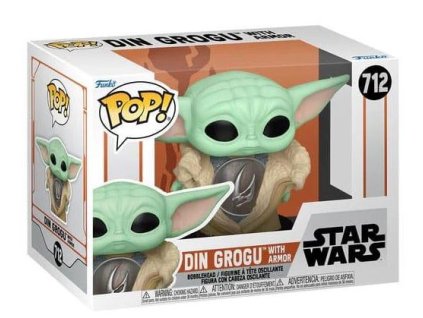 Funko Pop! 712 Star Wars Din Grogu with Armor