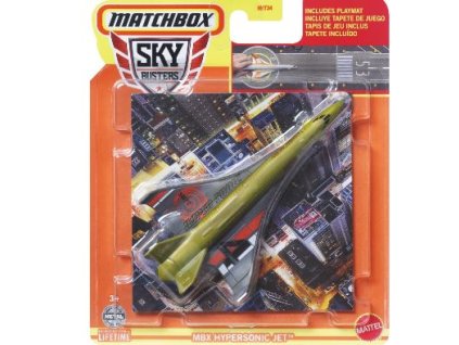 Matchbox Sky Busters MBX Hypersonic Jet Nové