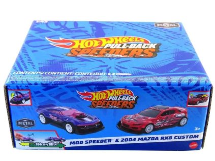 Hot Wheels PullBack Speeders Mod Speeder a 2004 Mazda RX8 Custom