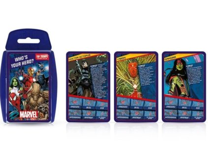 Karetní hra Top Trumps Marvel Universe Nové