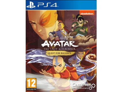 PS4 Avatar The Last Airbender Quest for Balance Nové